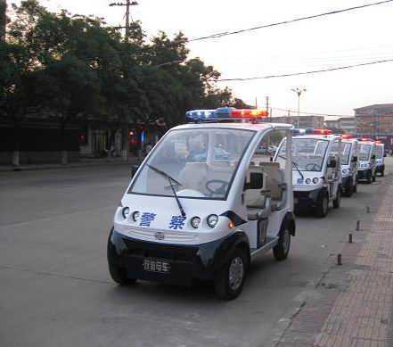 沐鸣2电动汽车为邯郸复兴区提供警车