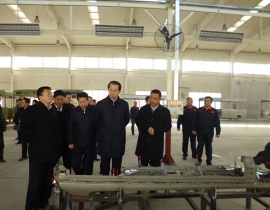1月22日，深圳市委副书记、市长王亮到我公司调研调研