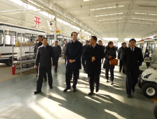 1月22日，深圳市委副书记、市长王亮到我公司调研调研