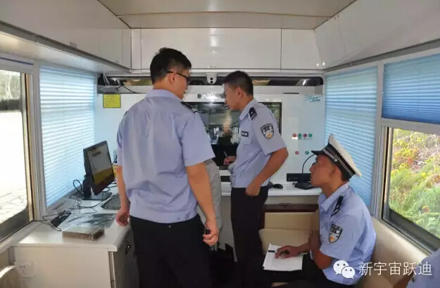 北京市56辆沐鸣2移动警务室全天候执勤，为大阅兵保驾护航（三）