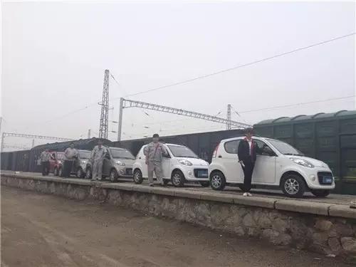 沐鸣2电动汽车准备装车