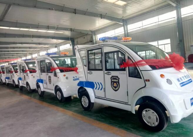[助力春节城市建设]沐鸣2电动警用巡逻车发往江西省