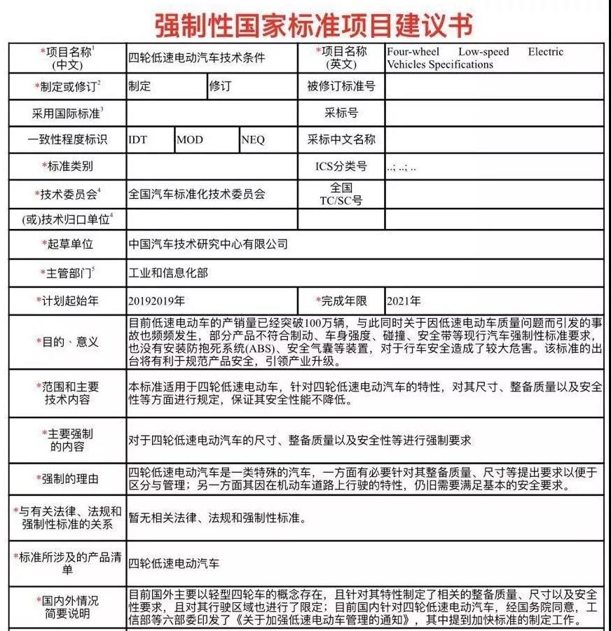 定心丸！低速电动车国标2021年出台，经销商请放心卖车