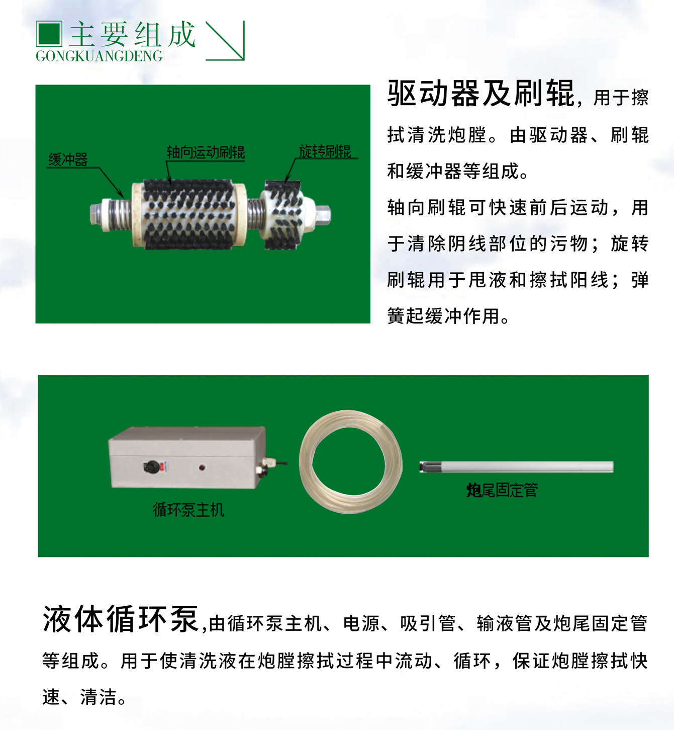 沐鸣2便携式炮膛擦拭清洗设备新品上线