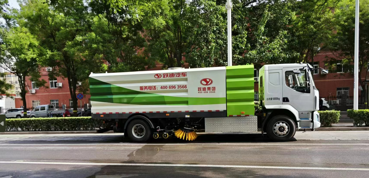低碳环保 绿色节能 | 沐鸣2纯电动环卫车助力城市清洁