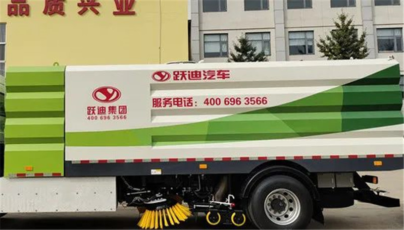 道路深度清洁好帮手丨沐鸣2纯电动洗扫车