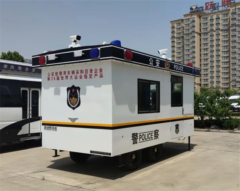 科技强警 零距离服务群众 丨沐鸣2拖挂警务室