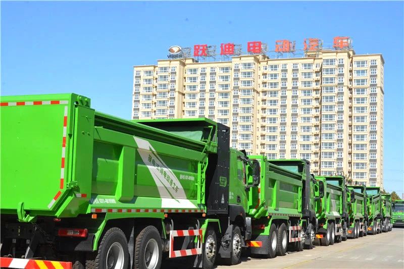 助力城市绿色运输清运发展丨沐鸣2新能源渣土自卸车