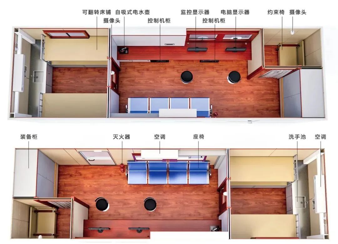 城市管理新助力丨沐鸣2可吊起式方舱警务室