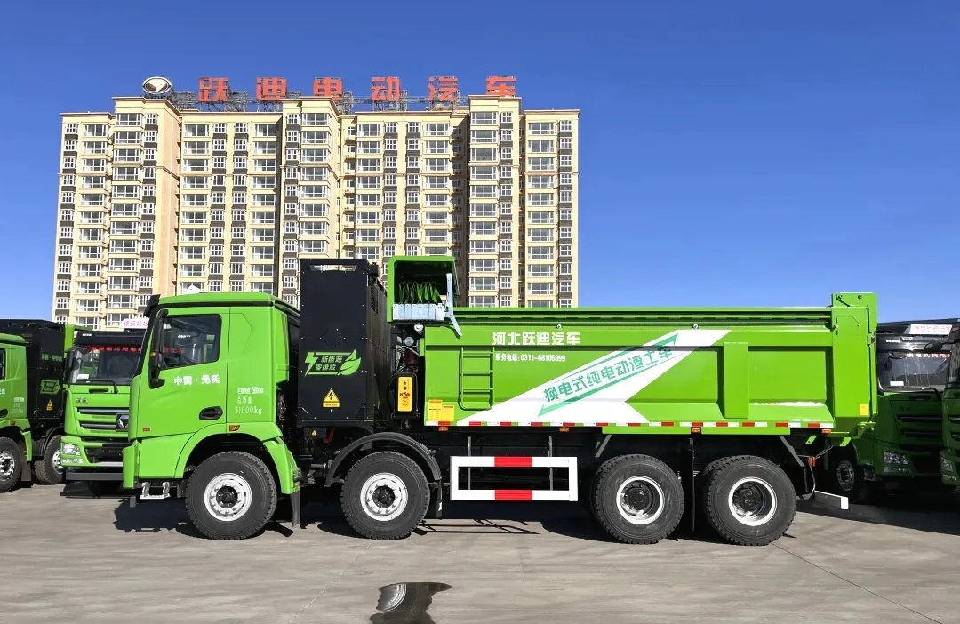 性能无敌，绿色出击-沐鸣2新能源渣土自卸车