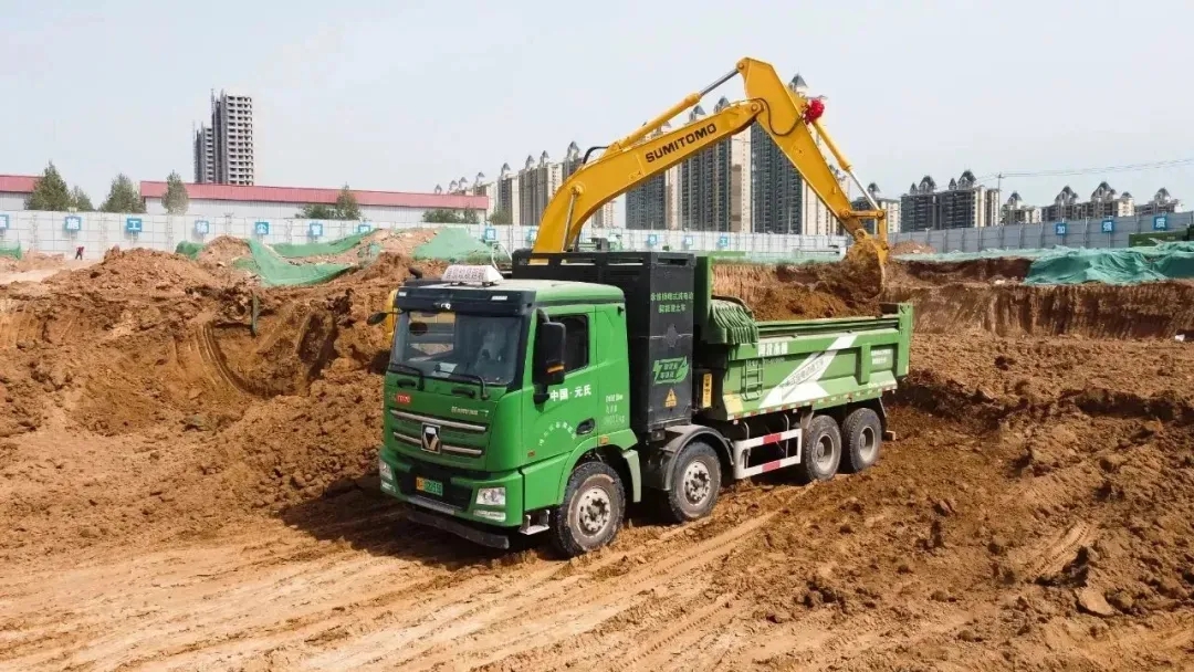 性能无敌，绿色出击-沐鸣2新能源渣土自卸车